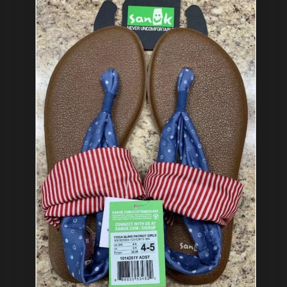 Sanuk Yoga Sling Patriot sandal